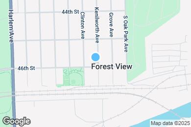 Map image of the property - 4552 Kenilworth Ave