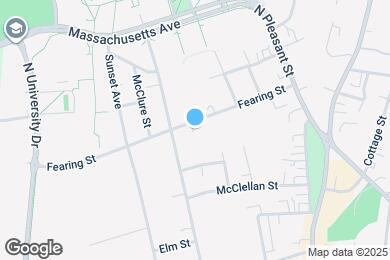 Map image of the property - 98 Fearing St