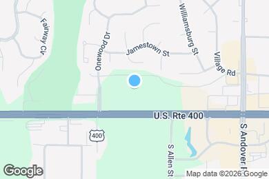 Map image of the property - Buffalo Ridge Apartments