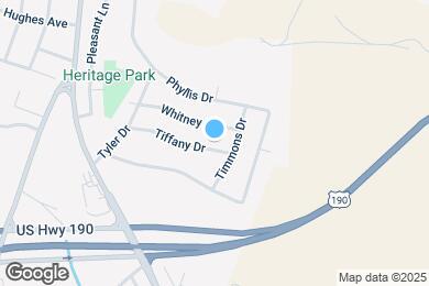 Map image of the property - 2325 Tiffany Dr