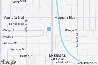 Map image of the property - 5055 Coldwater Canyon Ave