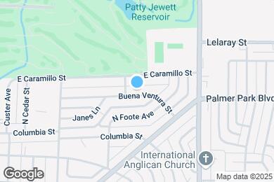 Map image of the property - 1502 E Buena Ventura St