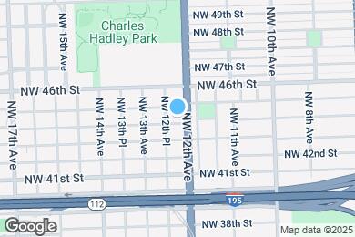 Map image of the property - 1221 NW 44th St
