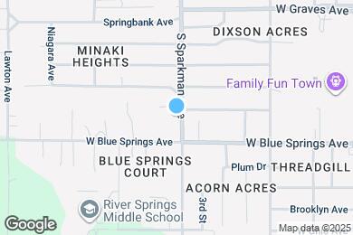 Map image of the property - 441 S Sparkman Ave