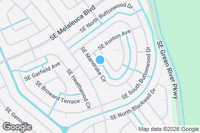 Map image of the property - 2214 SE Mandrake Cir