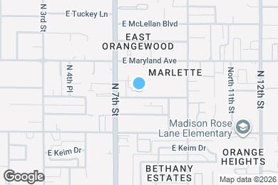 Map image of the property - 730 E Marlette Ave