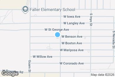 Map image of the property - 1305 W Benson Ave