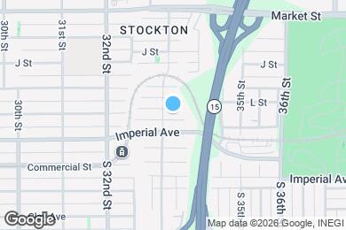 Map image of the property - 3317 L St