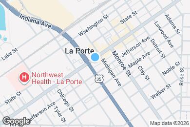 Map image of the property - 814 Lincolnway