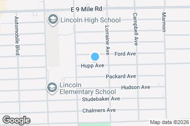 Map image of the property - 8685 Hupp Ave