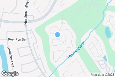 Map image of the property - 1154 W Winged Foot Cir