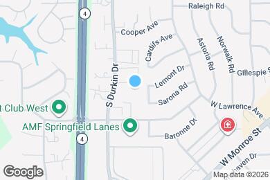 Map image of the property - 400-424 S. Durkin Dr.