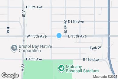 Map image of the property - 328 E 15th Ave
