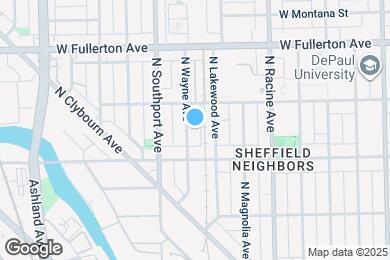Map image of the property - 2231 N Wayne Ave