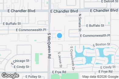 Map image of the property - 1011 E Commonwealth Pl