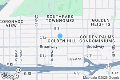 Map image of the property - 2657 C St