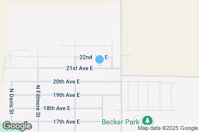 Map image of the property - 930 21st Ave E
