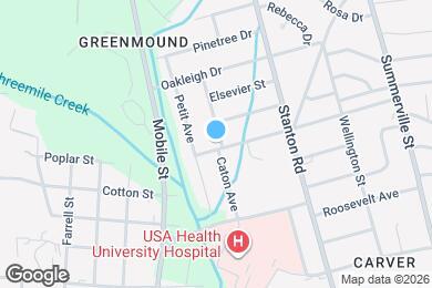 Map image of the property - 651 Caton Ave