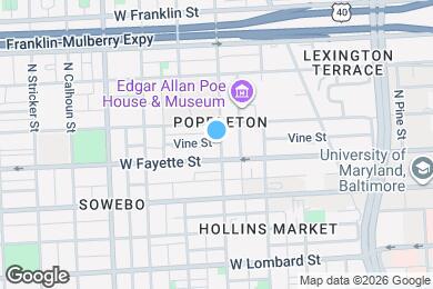 Map image of the property - 112 N Schroeder St
