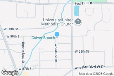Map image of the property - 5843 Woodside Dr
