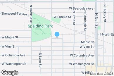 Map image of the property - 408 W Maple St