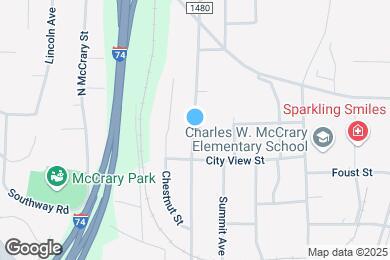 Map image of the property - 434 Peachtree St