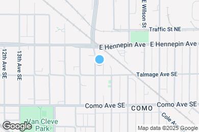 Map image of the property - 1076 18th Ave SE