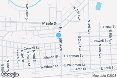 Map image of the property - 6 Tiffany Ln