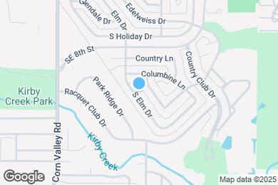 Map image of the property - 3506 S Elm Dr
