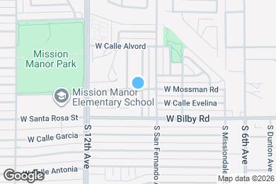 Map image of the property - 6034 S Lostan Ave