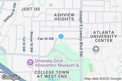 Map image of the property - Room in House on Fair St SW