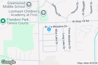 Map image of the property - 652 Cloverfield Ln