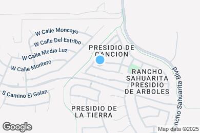Map image of the property - 93 E Calle Del Rondador