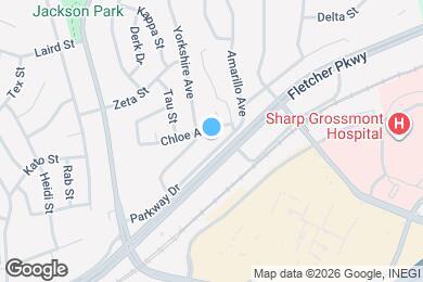 Map image of the property - Elan Avante Apartments