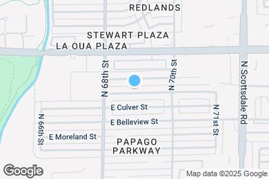 Map image of the property - 6844 E Willetta St