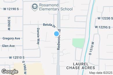 Map image of the property - 12354 S Redwood Rd