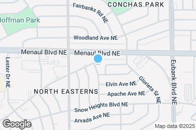 Map image of the property - 2112 Garcia St NE