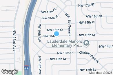 Map image of the property - 1700 NW 15th St