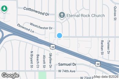 Map image of the property - Parkside Apartments