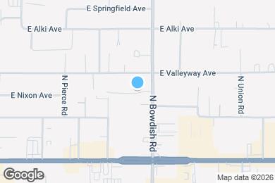 Map image of the property - 307 N Bowdish Rd