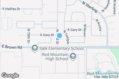 Map image of the property - 1231 N 72nd St