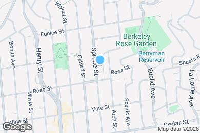 Map image of the property - 1315 Spruce St
