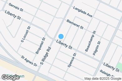 Map image of the property - 1284 Liberty St