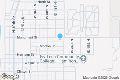 Map image of the property - 1557 Monument St