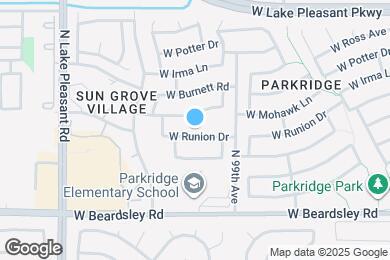 Map image of the property - 9960 W Runion Dr
