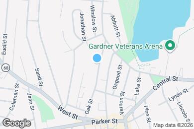 Map image of the property - 154 Oak St