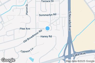Map image of the property - 2187 Broadmoor Rd Cir