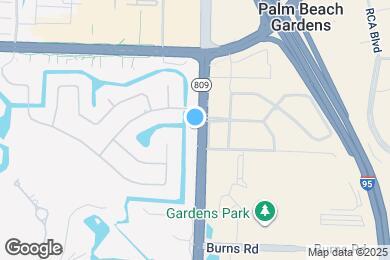 Map image of the property - 10821 N Military Trl