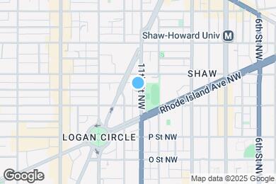 Map image of the property - 1618 11th St NW