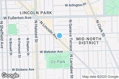 Map image of the property - 2271 N Lincoln Ave